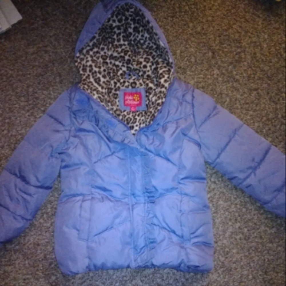 Girls 6x Pink Platinum coat (color is purple)